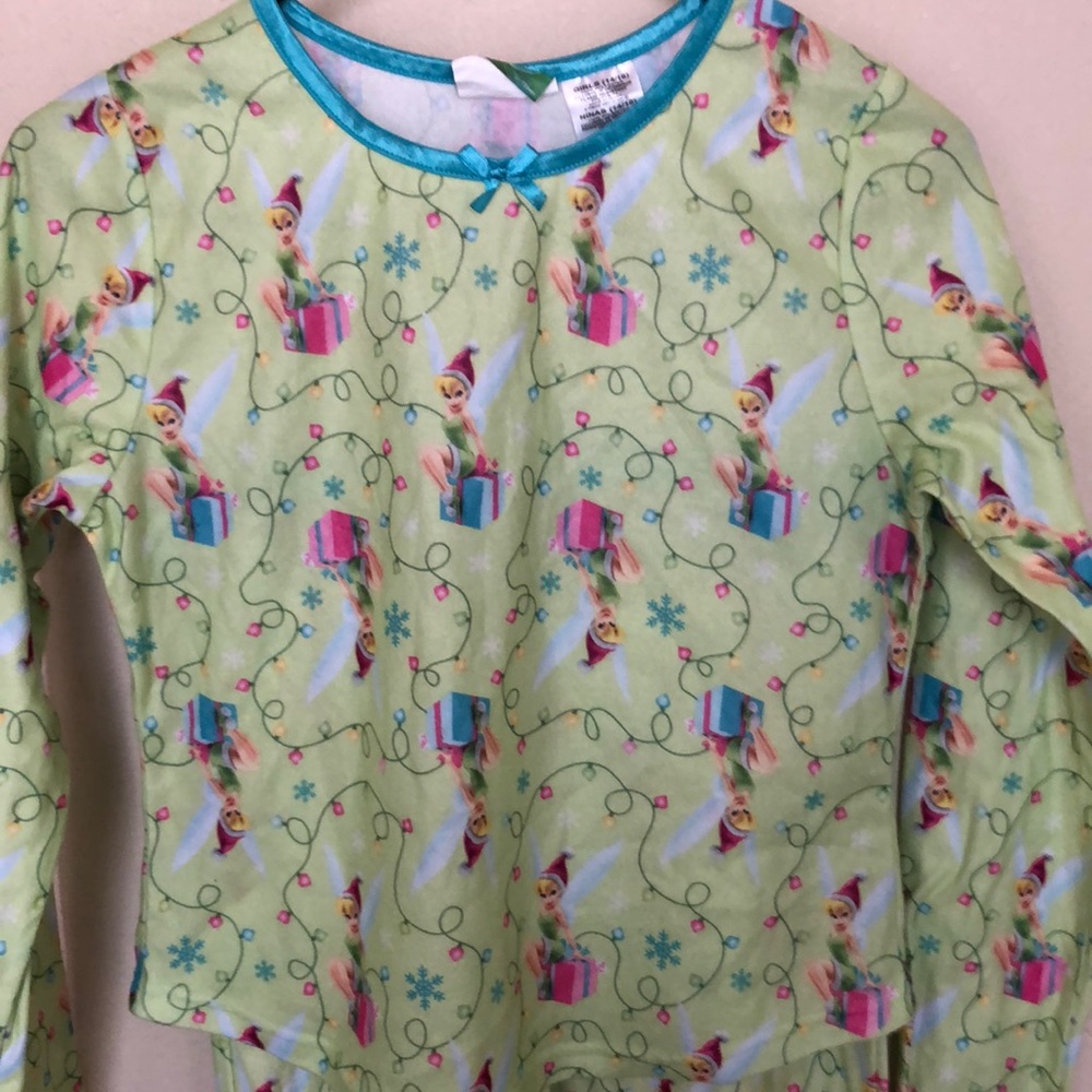 Tinkerbell xmas Pjs NWOT girls 14-16